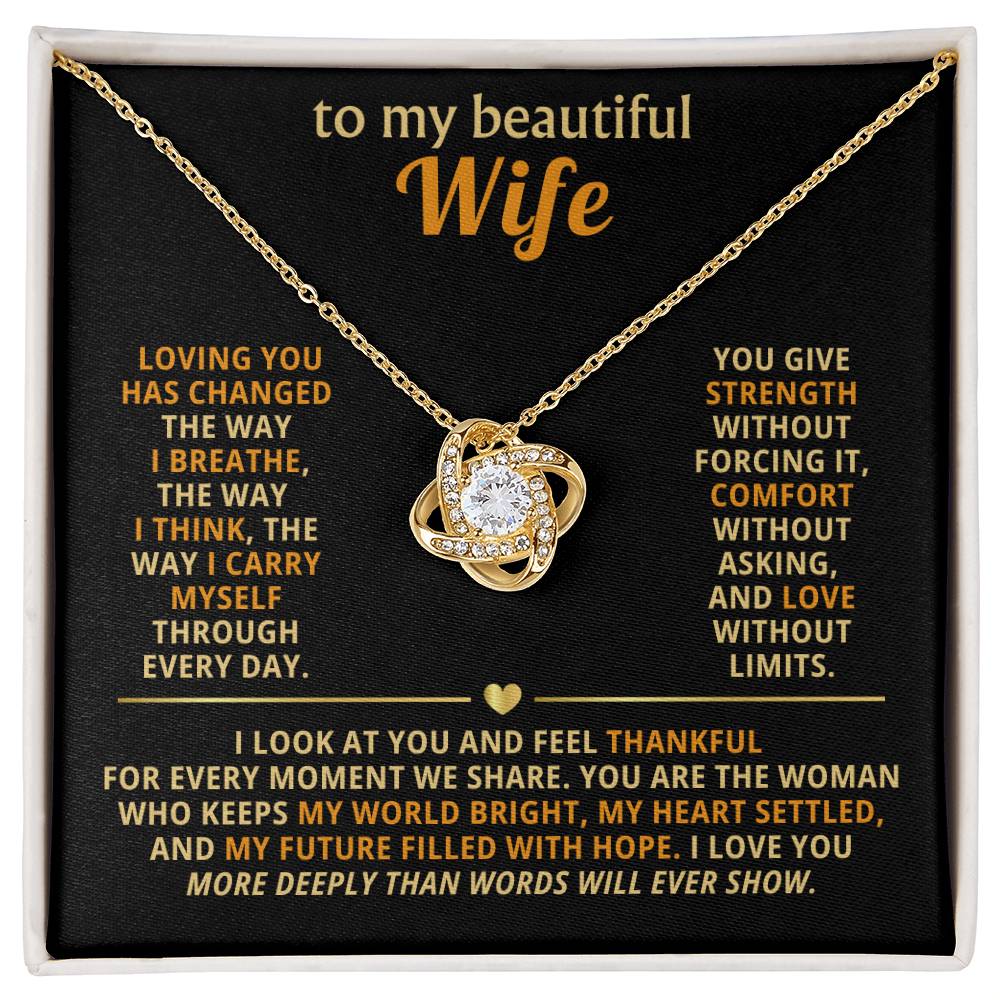 To my beautiful wife, Loving you has changed the way I breathe