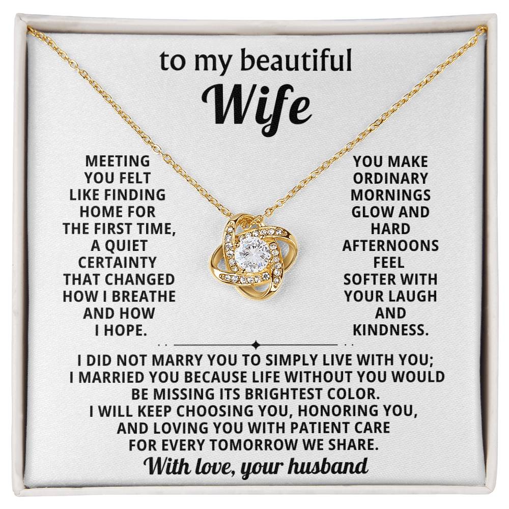 To my beautiful wife, Meeting you felt like finding home for the first time