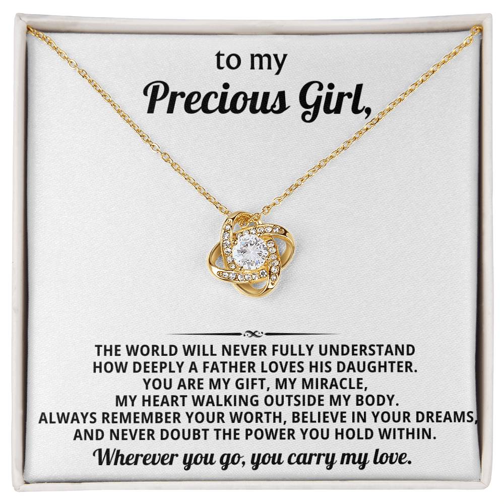 My Precious Girl, You are my gift, my miracle