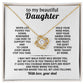To my beautiful Daughter, My faith in you travels with you