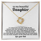 To my beautiful Daughter, You can steer yourself in any direction you choose