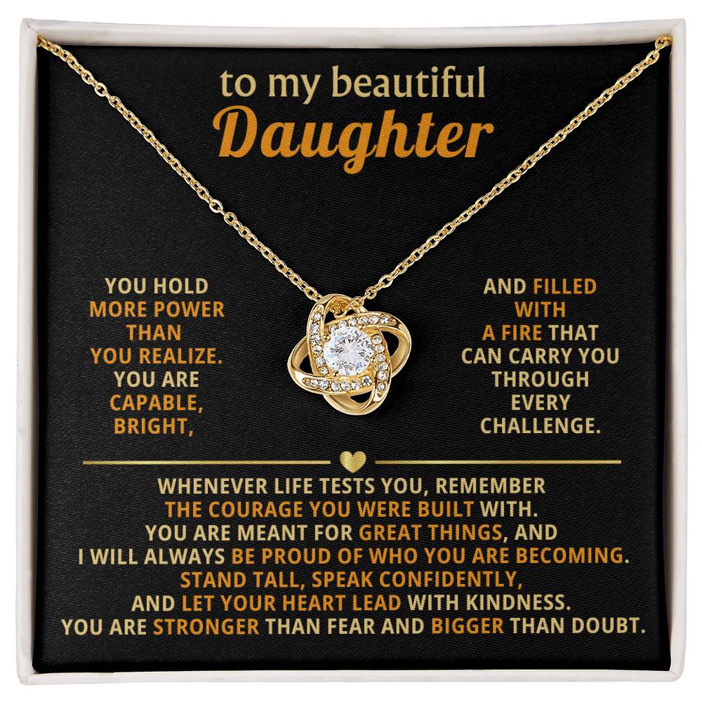 To my beautiful Daughter, You hold more power than you realize