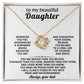 To my beautiful Daughter, You belong to a long line of courage and grace