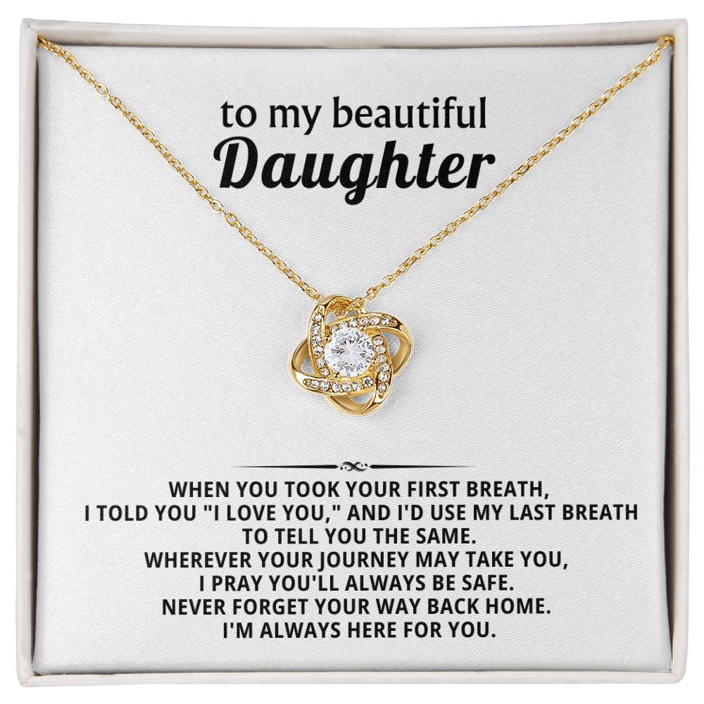 To my beautiful Daughter, Wherever your journey may take you, I pray you'll always be safe