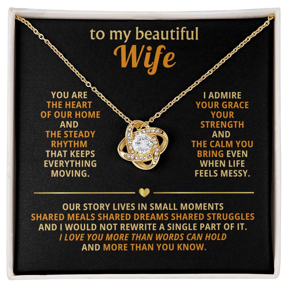 To my beautiful wife, I love you more than words can hold and more than you know.