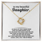To my beautiful Daughter, You believed you could, and you did