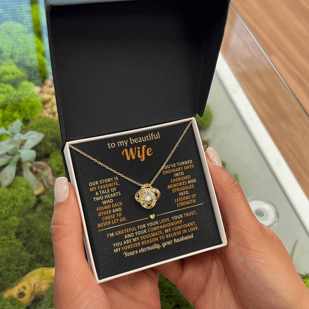 To my beautiful Wife, I’m grateful for your love, your trust, and your companionship