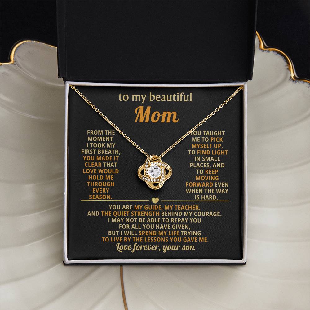 To My Mom, You are my guide, my teacher, and the quiet strength behind my courage