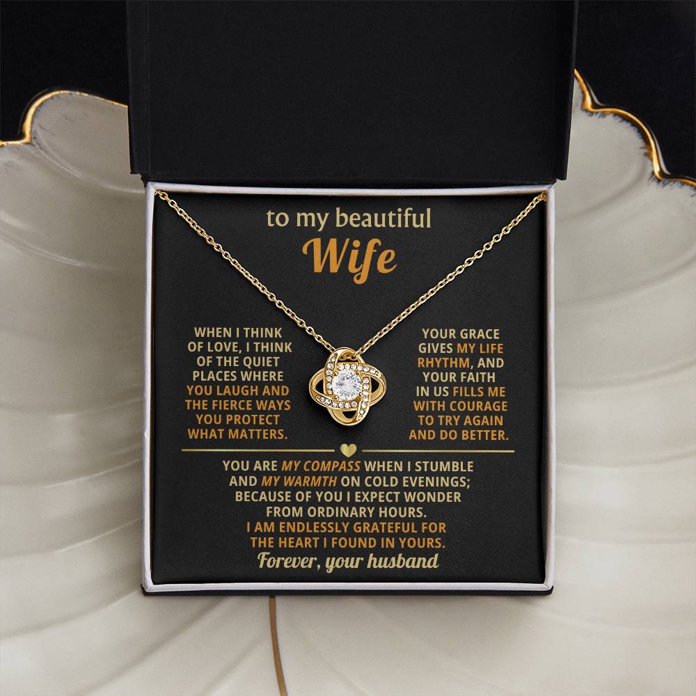 To my beautiful Wife, Your grace gives my life rhythm