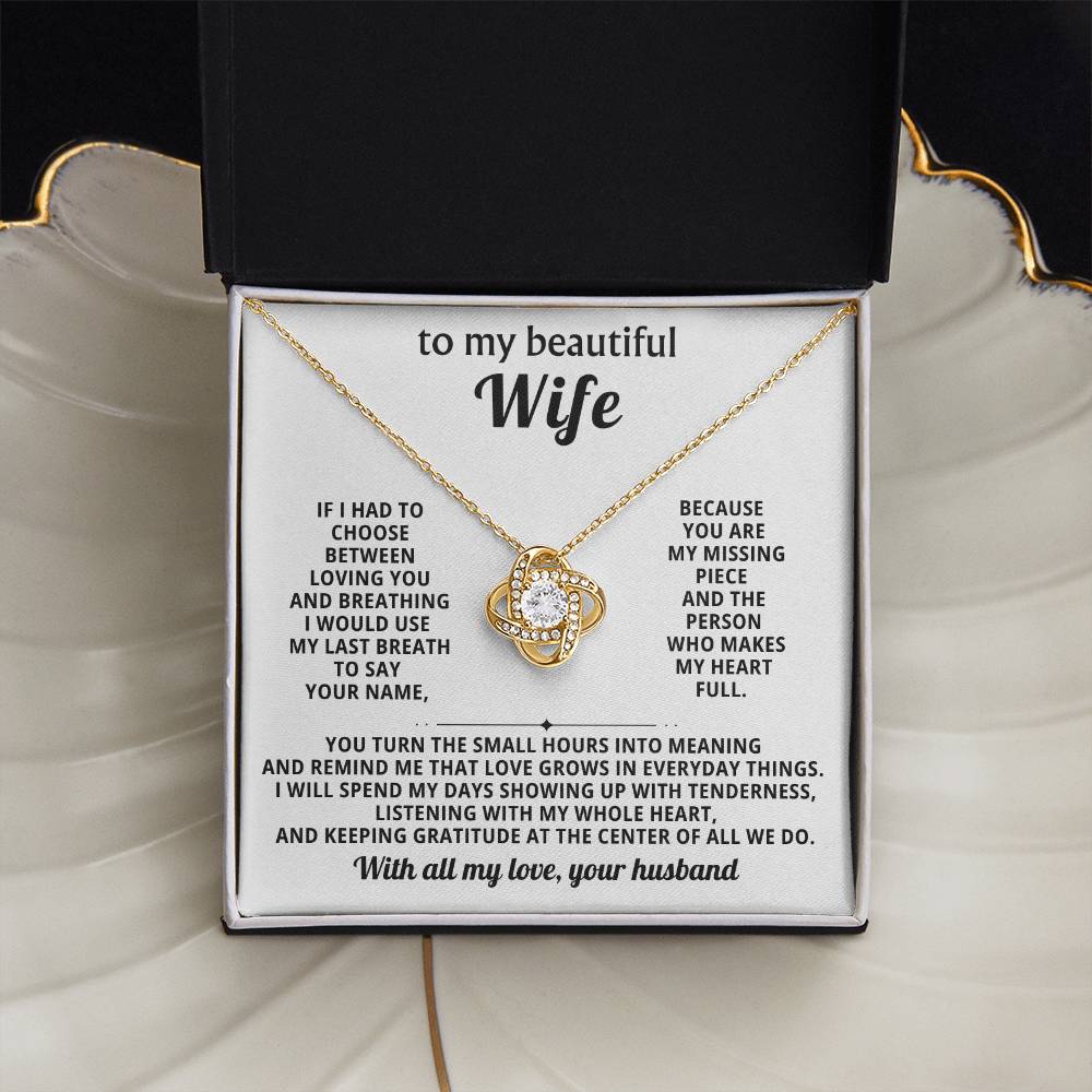 To my beautiful wife, You are my missing piece and the person who makes my heart full