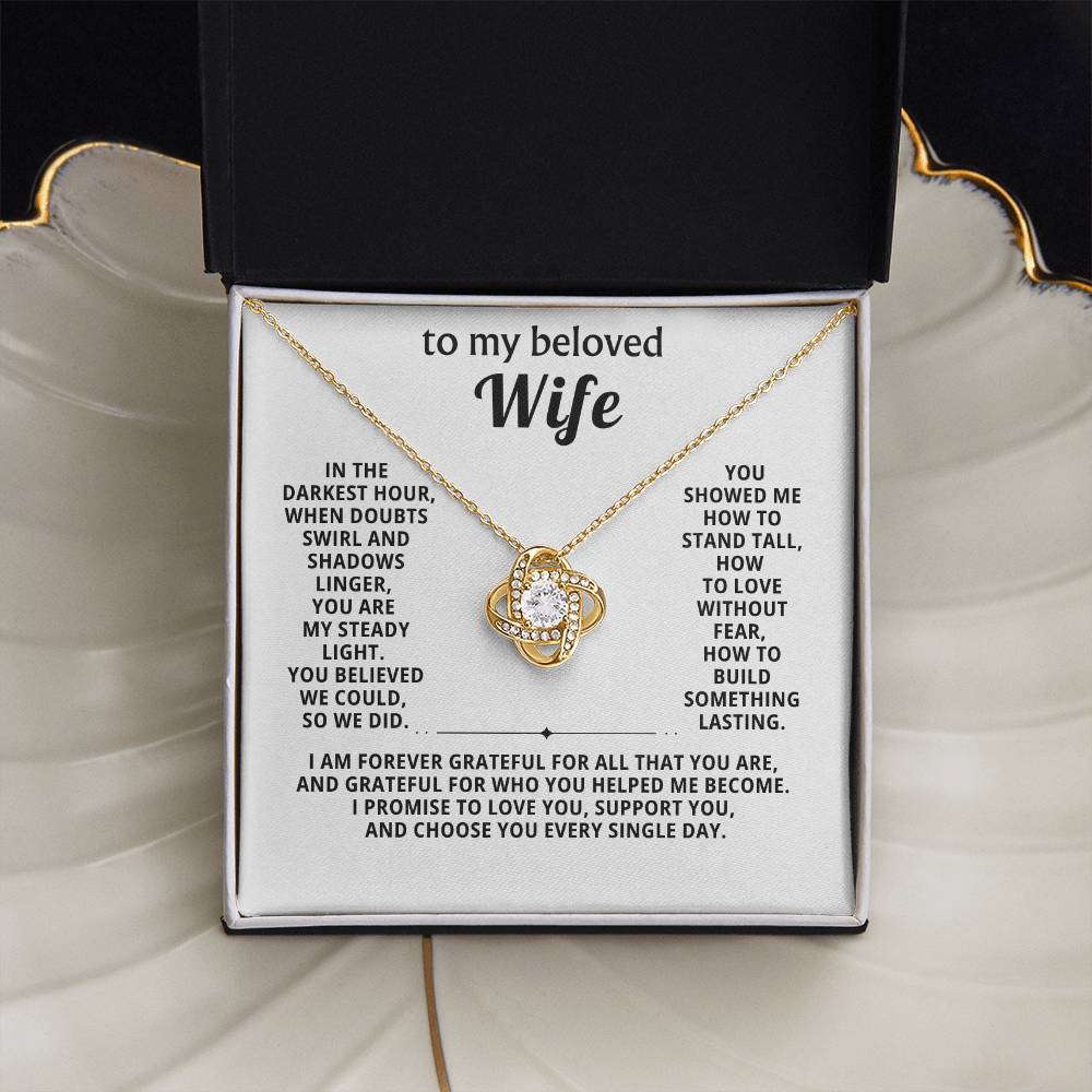 To my beloved wife, I promise to love you, support you, and choose you