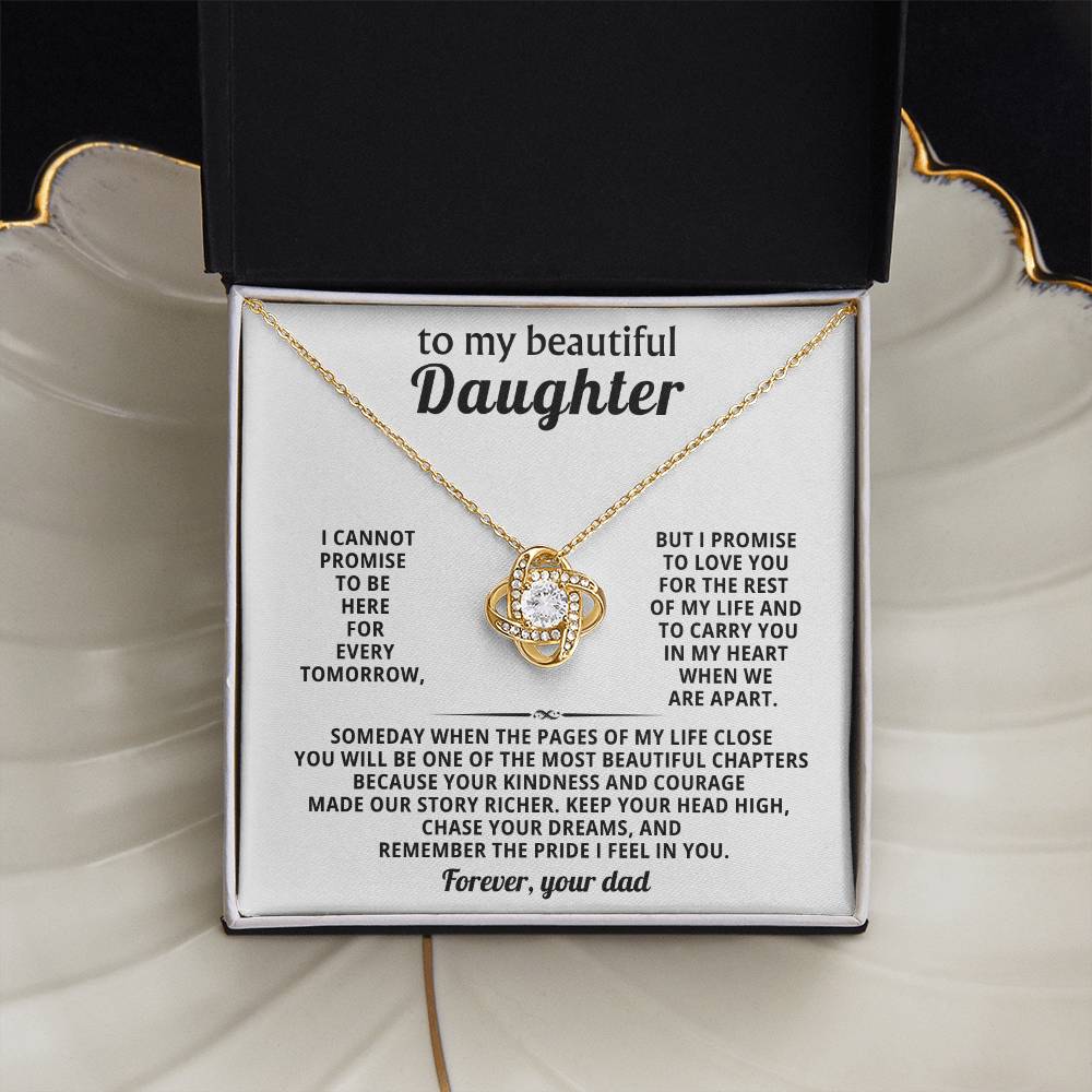 To my beautiful Daughter, Keep your head high, chase your dreams