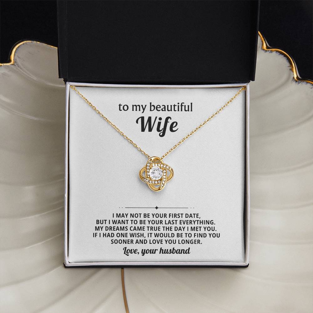 To my beautiful wife, My dreams came true the day I met you