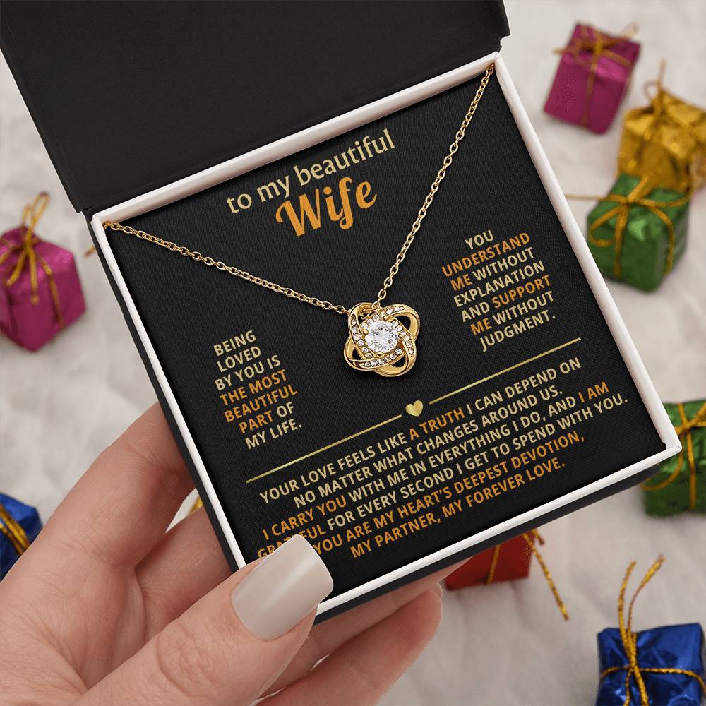 To my beautiful wife, Being loved by you is the most beautiful part of my life