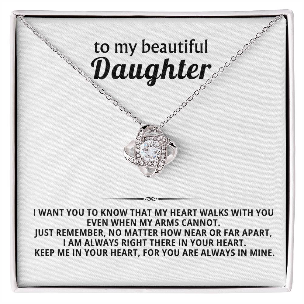 To my beautiful Daughter, Keep me in your heart, for you are always in mine.
