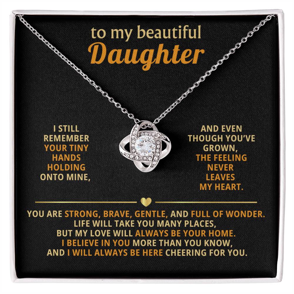 To my beautiful Daughter, I will always be here cheering for you.