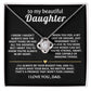 To My Beautiful Daughter, I'll always have your back.