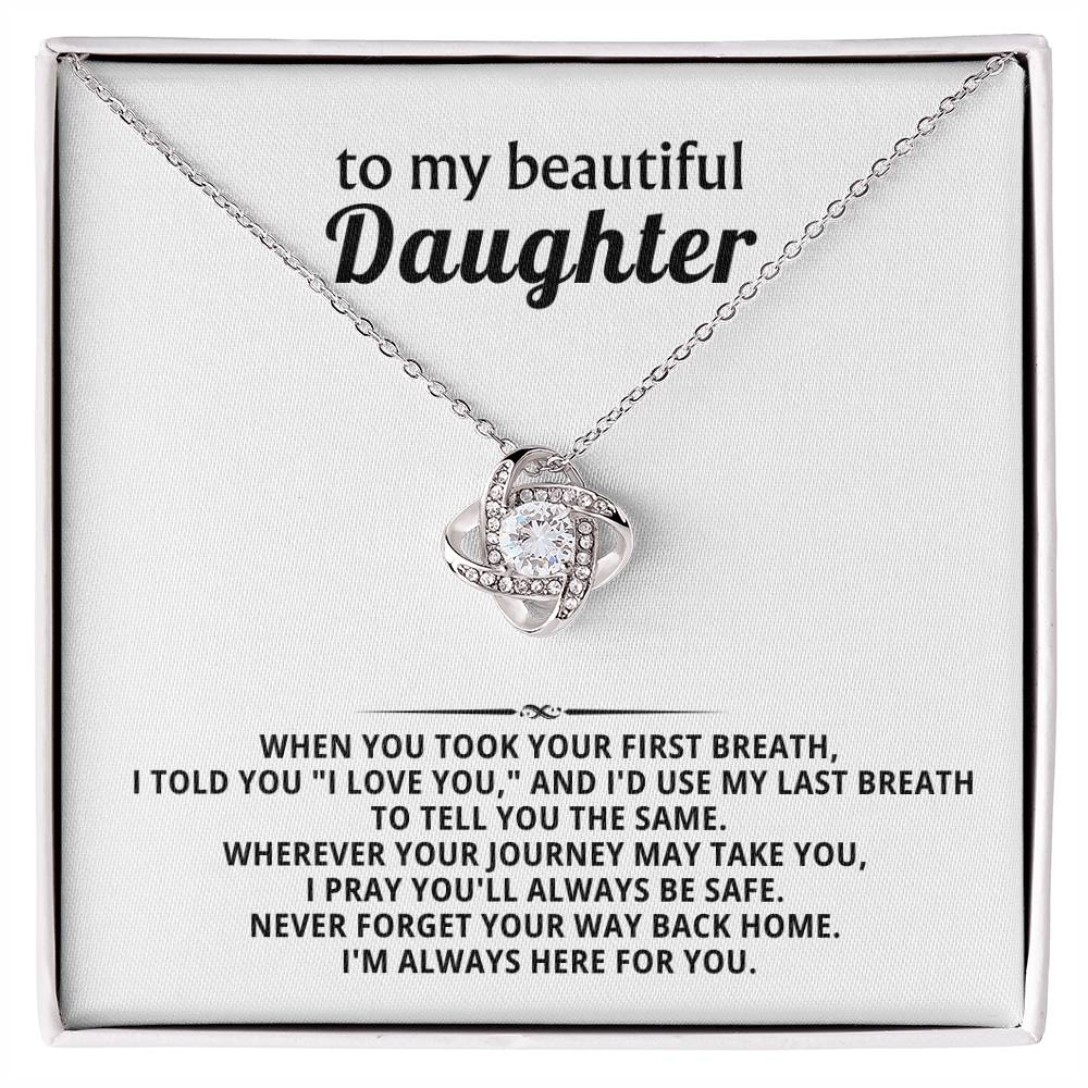 To my beautiful Daughter, Wherever your journey may take you, I pray you'll always be safe