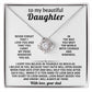 To my beautiful Daughter, You carry my pride wherever you go