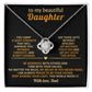 To my beautiful Daughter, Let mistakes teach you and let joy catch you often