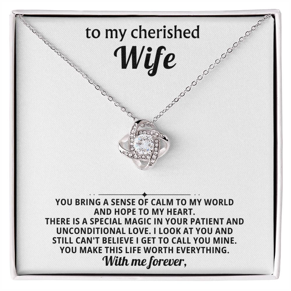 To my cherished wife, You bring a sense of calm to my world and hope to my heart