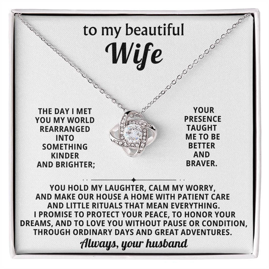 To my beautiful wife, The day I met you my world rearranged into something kinder