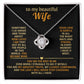 To my beautiful wife, how lucky I am that out of all the people in this world, you became mine
