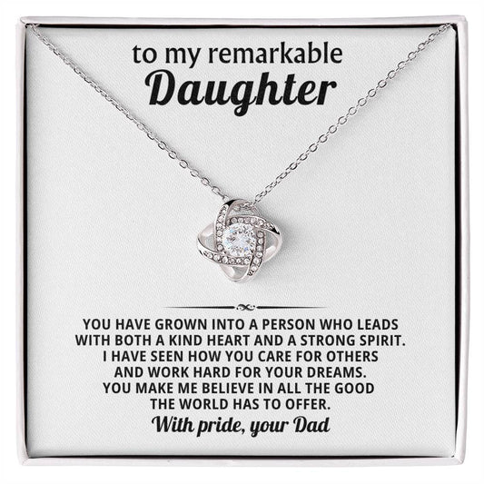 To my remarkable daughter, You make me believe in all the good the world has to offer