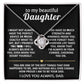 To My Beautiful Daughter, I'm always in your corner, cheering you on.