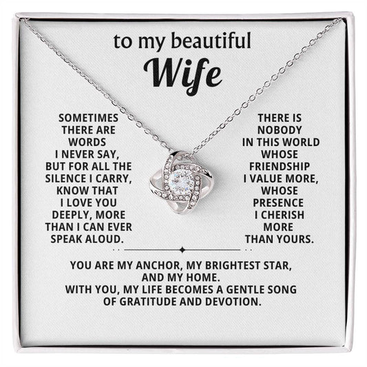 To my beautiful wife, my life becomes a gentle song of gratitude and devotion