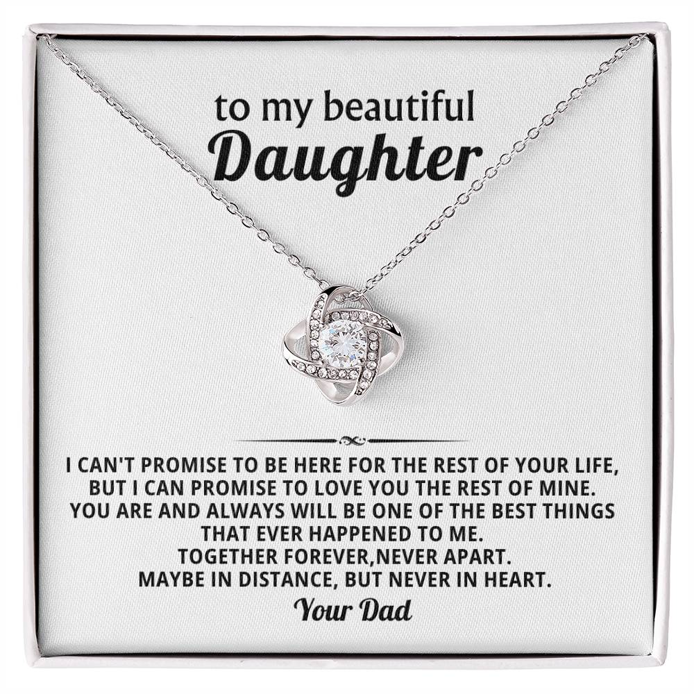 To my beautiful Daughter,  Together forever, never apart