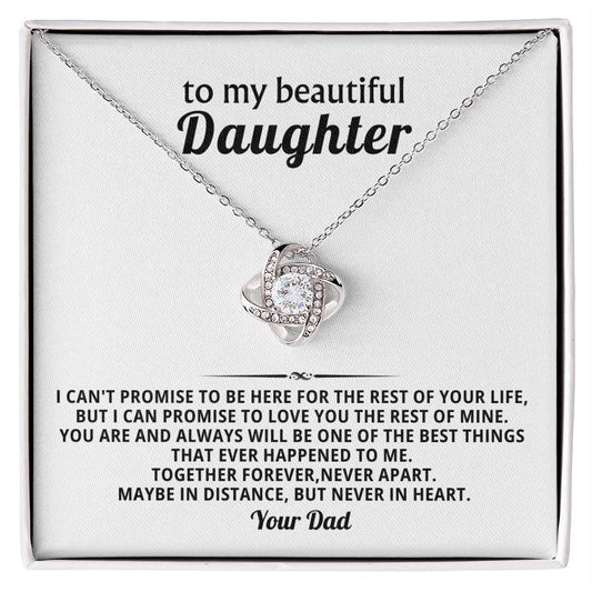 To my beautiful Daughter,  Together forever, never apart