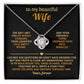 To my beautiful Wife, The day I met you my world changed