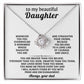 To my beautiful Daughter, You belong to a long line of courage and grace