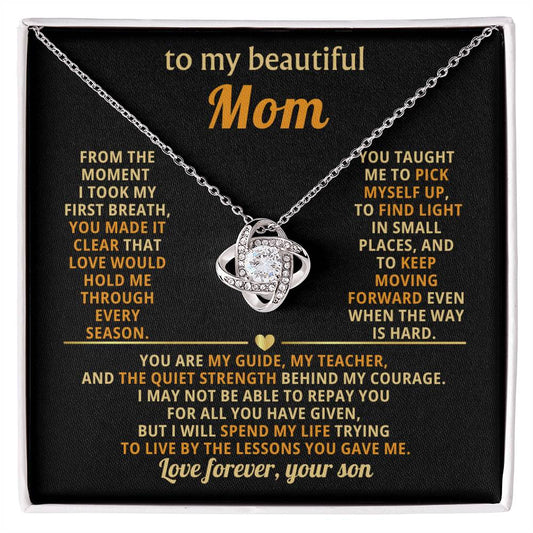 To My Mom, You are my guide, my teacher, and the quiet strength behind my courage