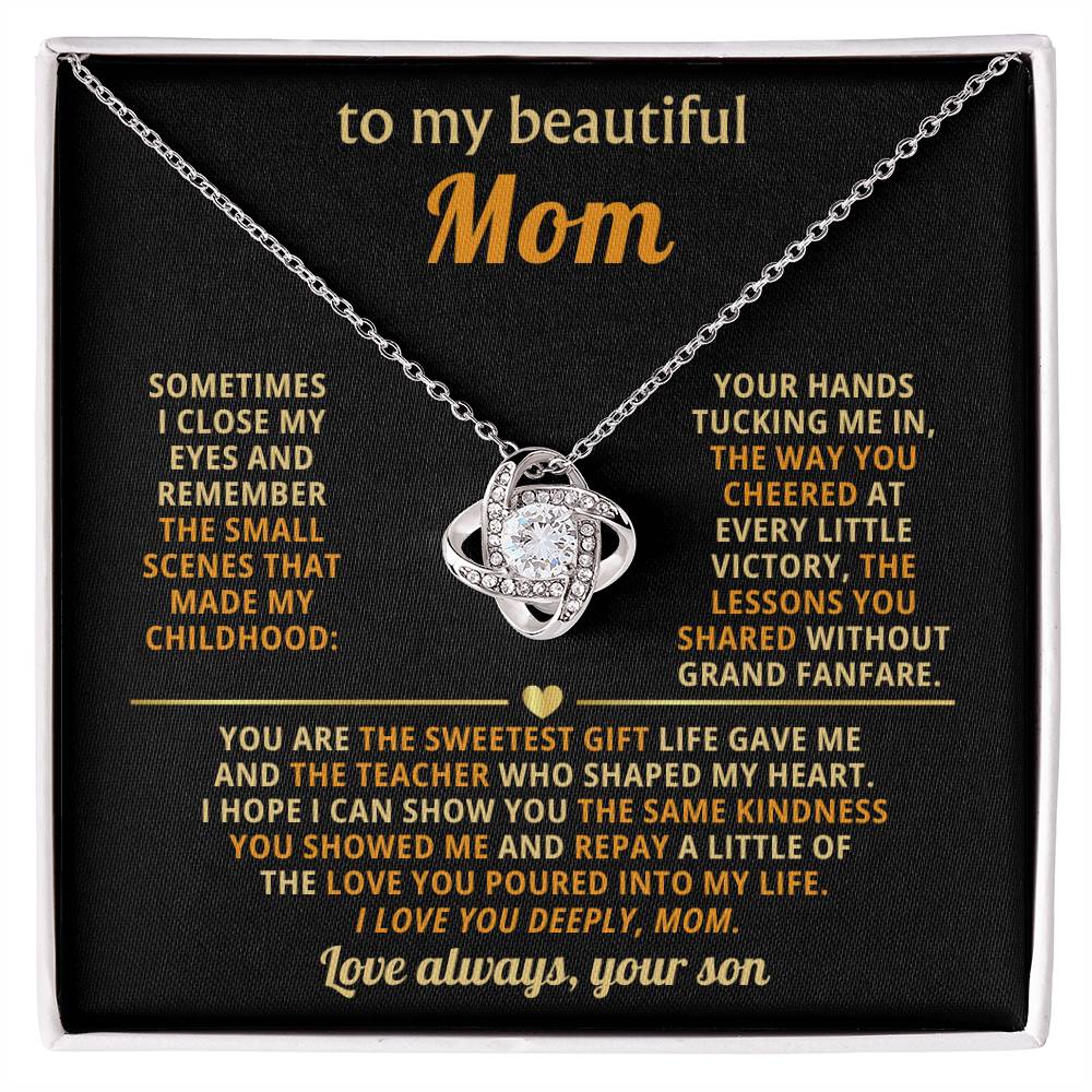 To My Mom,  You are the sweetest gift life gave me