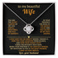 To my beautiful Wife, You are the secret sunrise of my life