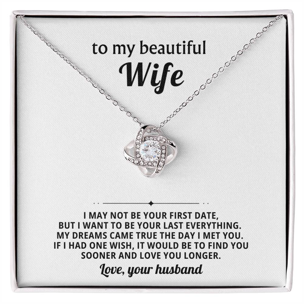 To my beautiful wife, My dreams came true the day I met you