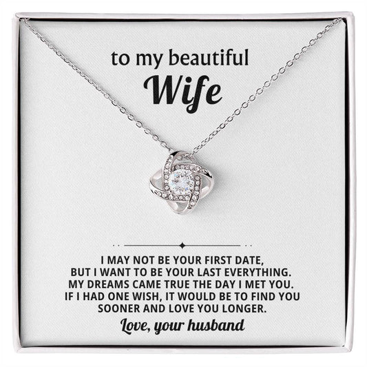 To my beautiful wife, My dreams came true the day I met you