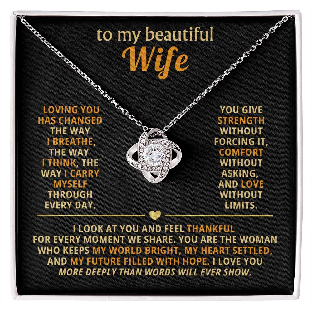 To my beautiful wife, Loving you has changed the way I breathe