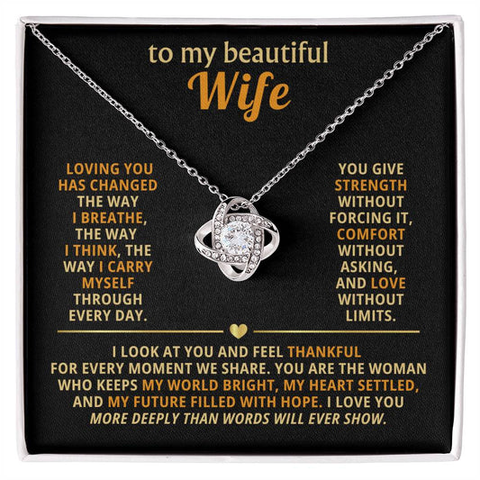 To my beautiful wife, Loving you has changed the way I breathe