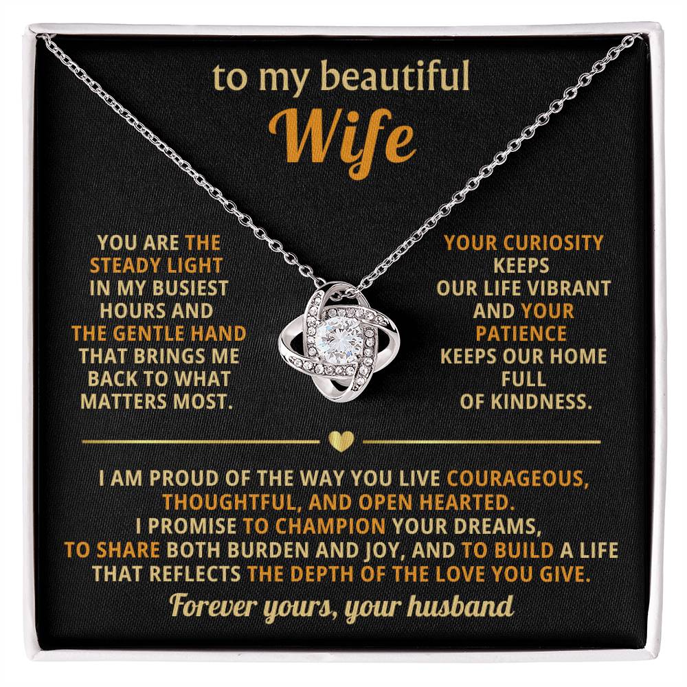 To my beautiful Wife,Your curiosity keeps our life vibrant and your patience keeps our home full of kindness