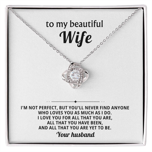 To my beautiful wife, I love you for all that you are, all that you have been