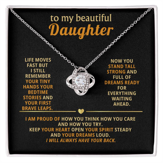 To my beautiful Daughter, Life moves fast but I still remember your tiny hands