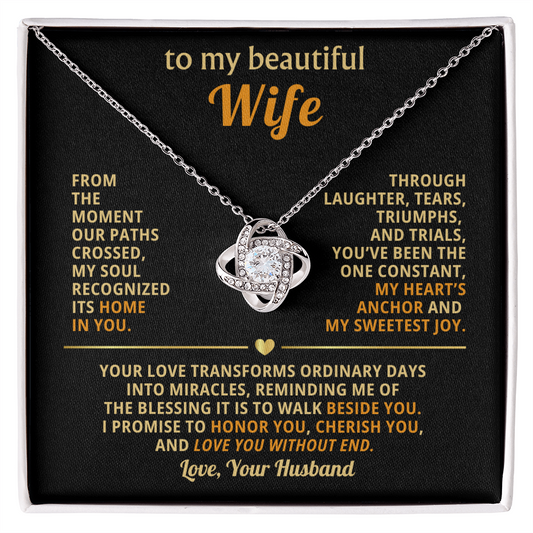 To my beautiful Wife, my soul recognized its home in you