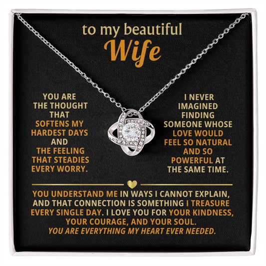 To my beautiful wife, You are the thought that softens my hardest days