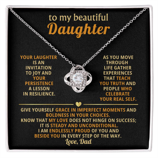 To my beautiful Daughter, I am endlessly proud of you and beside you in every step of the way