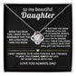 To My Beautiful Daughter, My heart walks with you always.