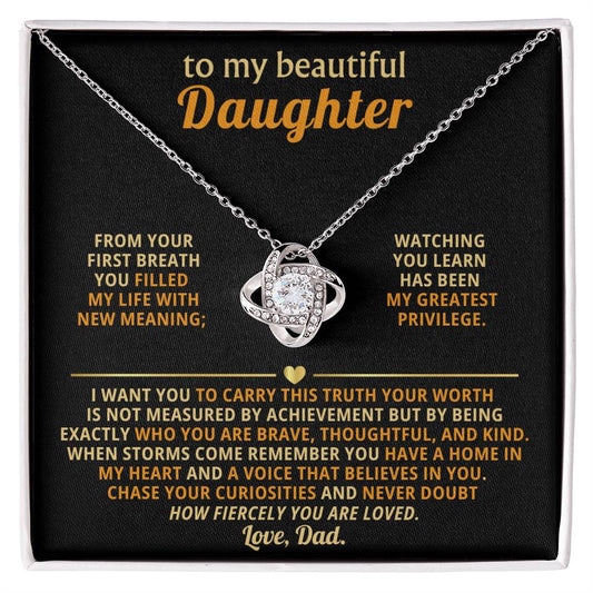 To my beautiful Daughter,Chase your curiosities and never doubt how fiercely you are loved