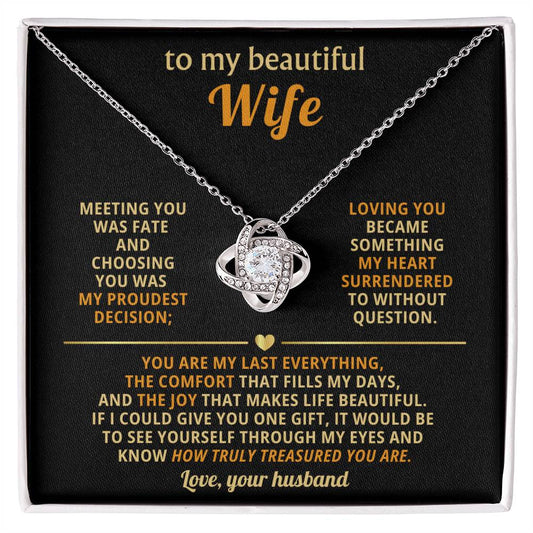 To my beautiful Wife, Meeting you was fate and choosing you was my proudest decision